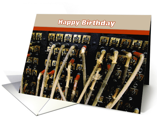 Happy Birthday Switchboard Humor card (626720)