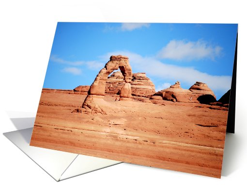 Delicate Arch, Arches National Park, Utah card (646946)