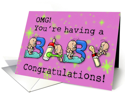 Pregnancy Congratulations card (755010)