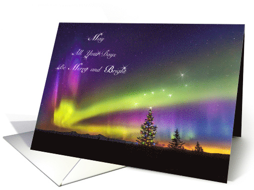 Be Merry and Bright  Denali Aurora Dawn card (1504274)