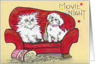 Movie Night card