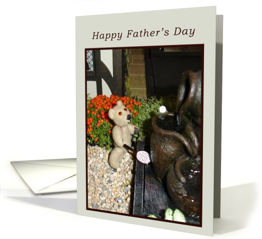 Father's Day - Tennis card (430044)