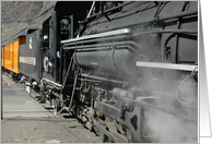 Silverton & Durango, Colorado Narrow Gauge Train card
