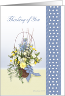 Thinking of You in Blue - Ribbon Collection card