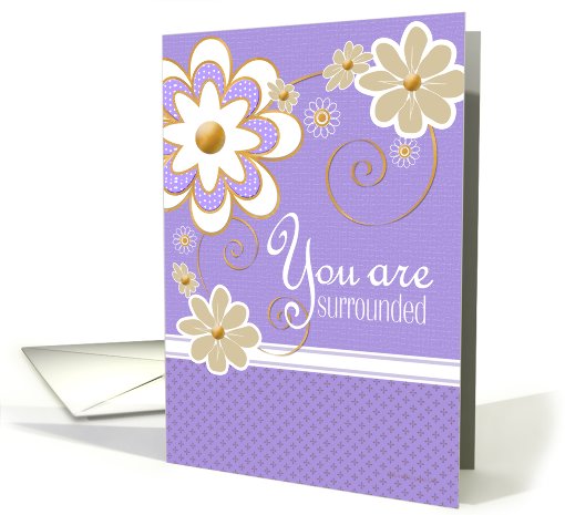You are surrounded card (450791)