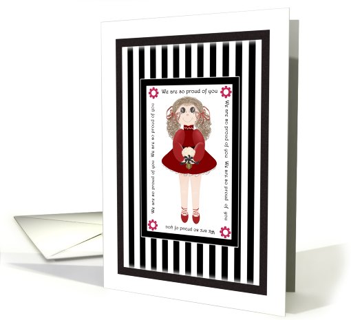 Dance Recital Proud of You card (453865)