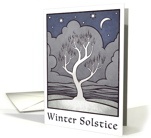 Winter Solstice Night card (1501592)