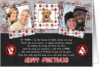Happy Festivus Funny Poem with 3 Photos card