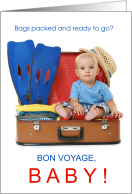 Bon Voyage Baby Funny Bags are Packed card