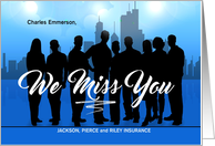 Dormant Clients and Customers Miss You Business Team Custom card