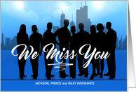 Dormant Clients and Customers Miss You Business Name card