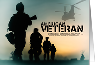 American Veteran Thinking of You Rifleman card