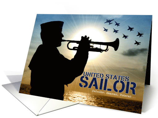 United States Sailor Navy Veteran Thinking of You card (1626754)