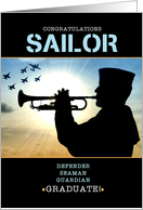 Navy JAG Corps Graduate Congratulations Sailor card