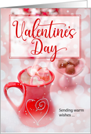 Valentine’s Day Hot Cocoa and Chocolate Treats card