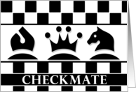 Congratulations on Winning Your Chess Match card