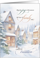 for Customers and Clients Joy of the Season card