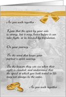 for Two Brides Civil Union Commitment Ceremony Congratulations card