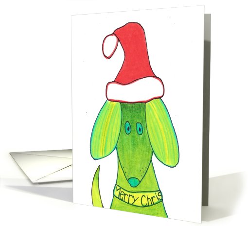 Merry Christmas - Dog card (493818)