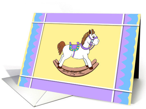 Rocking Horse card (420078)