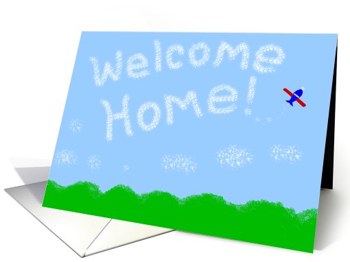 Welcome Home! Skywriter #8 card (490289)