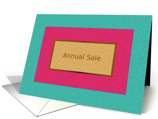 Annual Sale-Business card (551623)