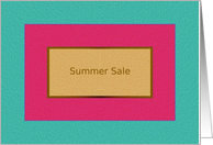 Summer Sale - Business Card