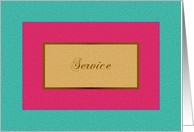 Service - Business Card