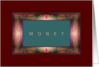 Money Enclosed, Gift Card, Fancy Frame card