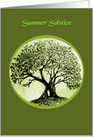 Summer Solstice, Tree card