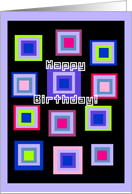Happy Birthday!, Hommage To The Square card