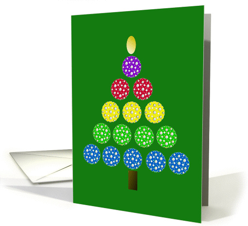 Merry Christmas Tree, Pretty Ornament Tree card (881490)