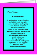 To Friend, Happy Festivus, The Holiday for the Rest of Us, humor card