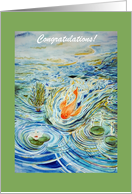 Congratulations! You Caught Your First Fish card