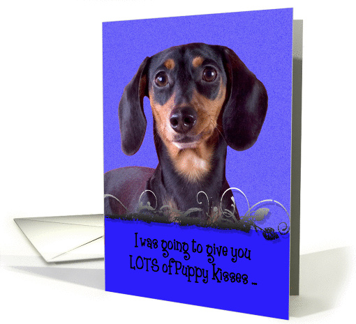 Puppy Kisses - general use card (1030083)