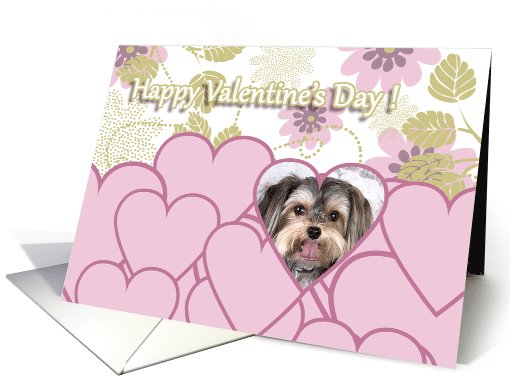 Valentine's Greeting - featuring a Morkie card (728752)