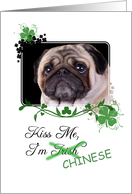 Kiss Me, I’m Irish (Chinese)! - St Patrick’s Day card