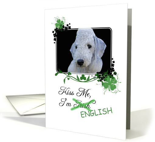 Kiss Me, I'm Irish (English)! - St Patrick's Day card (773476)