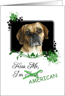 Kiss Me, I’m Irish (American)! - St Patrick’s Day card