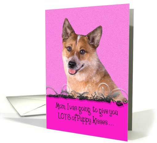 Mothers Day Licker License - featuring an Australian Cattle Dog card