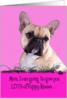 Mother’s Day Licker License - featuring a French Bulldog card