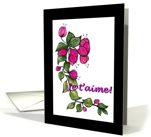 Je t'aime! card (461529)