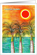 Captiva Island sunset card
