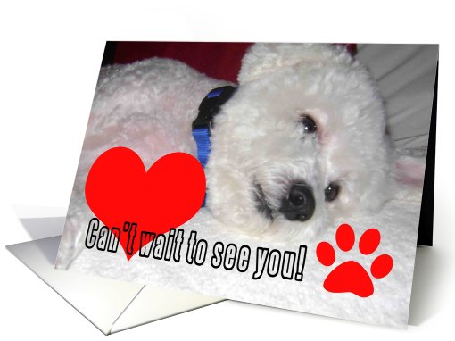 Can't wait to see you! card (828719)