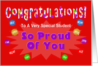 Congratulations, Proud Of You - Custom Card