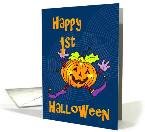 First Halloween Happy Pumpkin card (1123868)