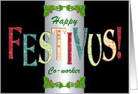 Happy Festivus Co-worker card