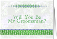 Will You Be My Groomsman card