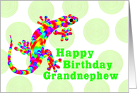 Happy Birthday Grandnephew card