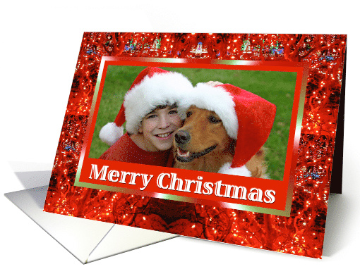 Christmas Lights Photo card (508016)